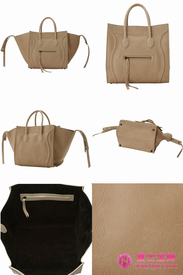 セリーヌ コピー   SMALL SQUARE LUGGAGE PHANTOMハンドバッグ 16995 3JCA 18TP